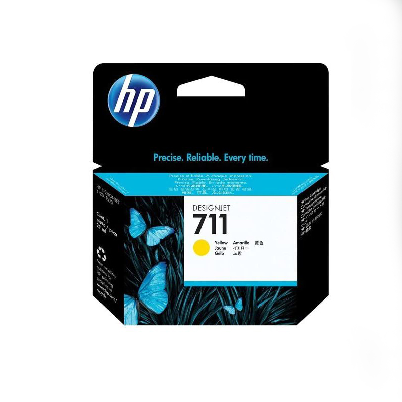 HP CZ132A 711 YELLOW Ink