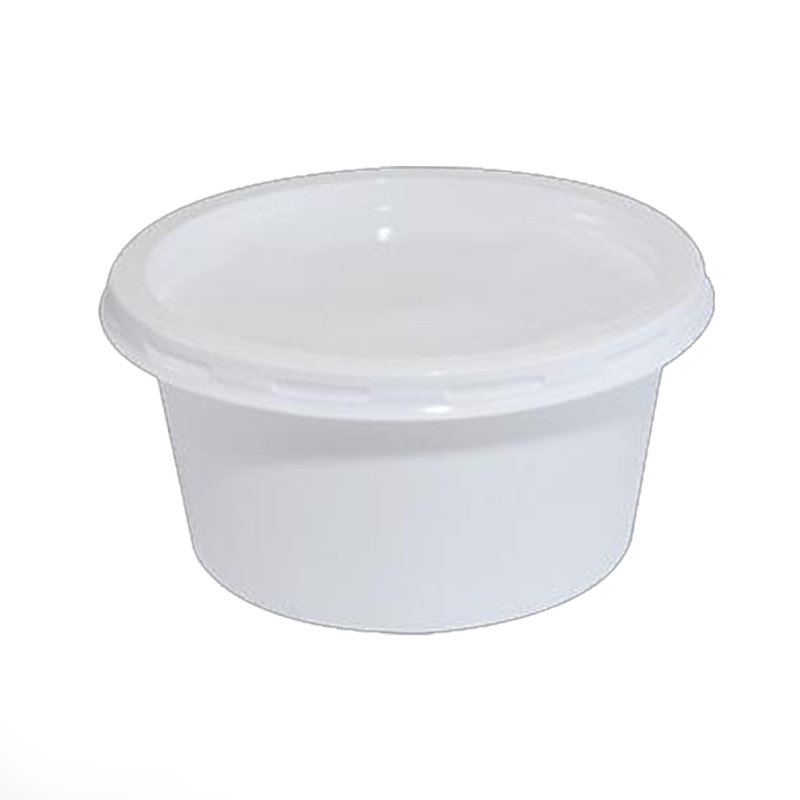 75 CC PLASTIC BOWL WITH CLEAR LID