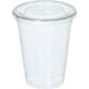 10 OZ PLASTIC CUP WITH LID PLAIN