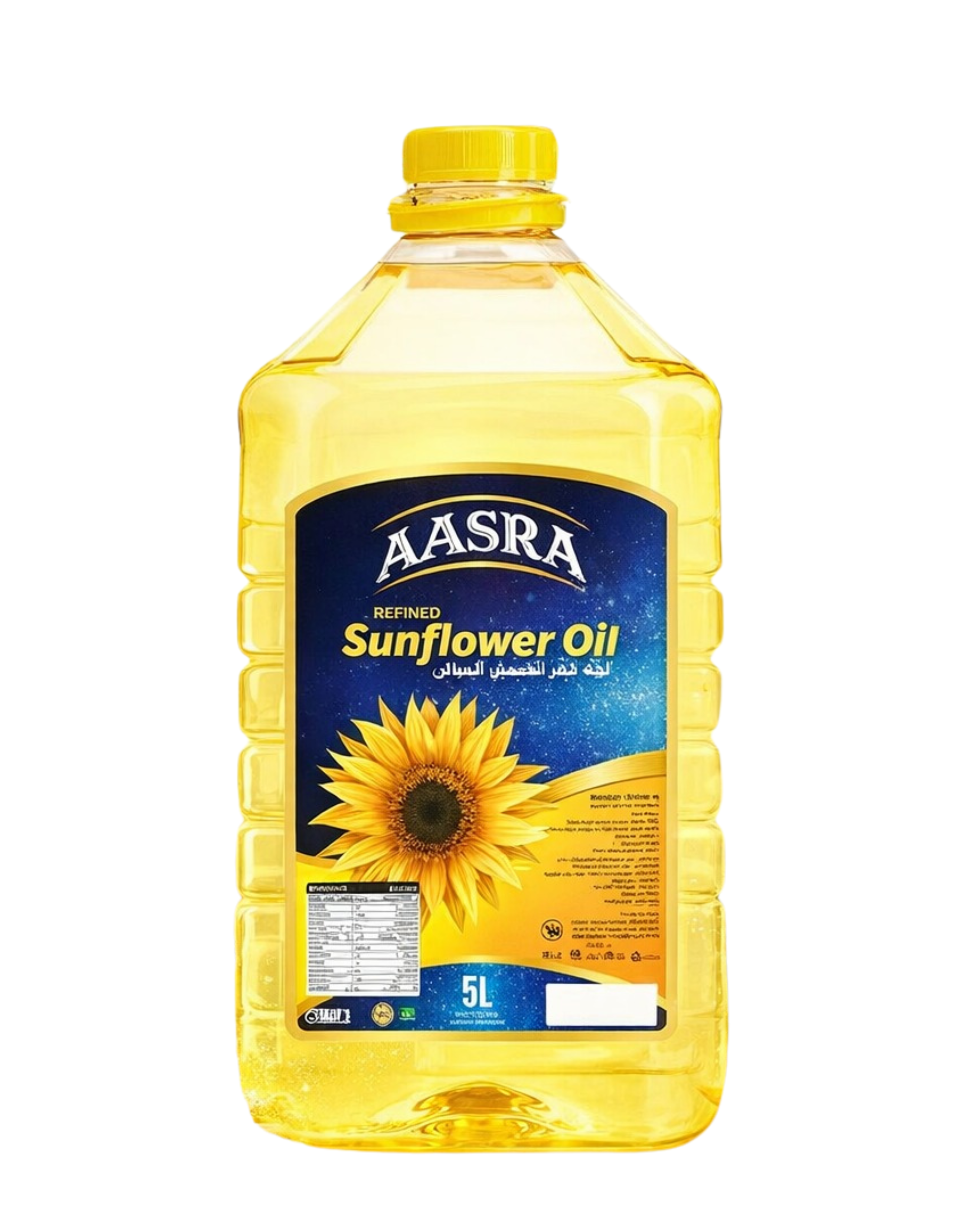 AASRA SUNFLOWER OIL- 5L X 4PCS