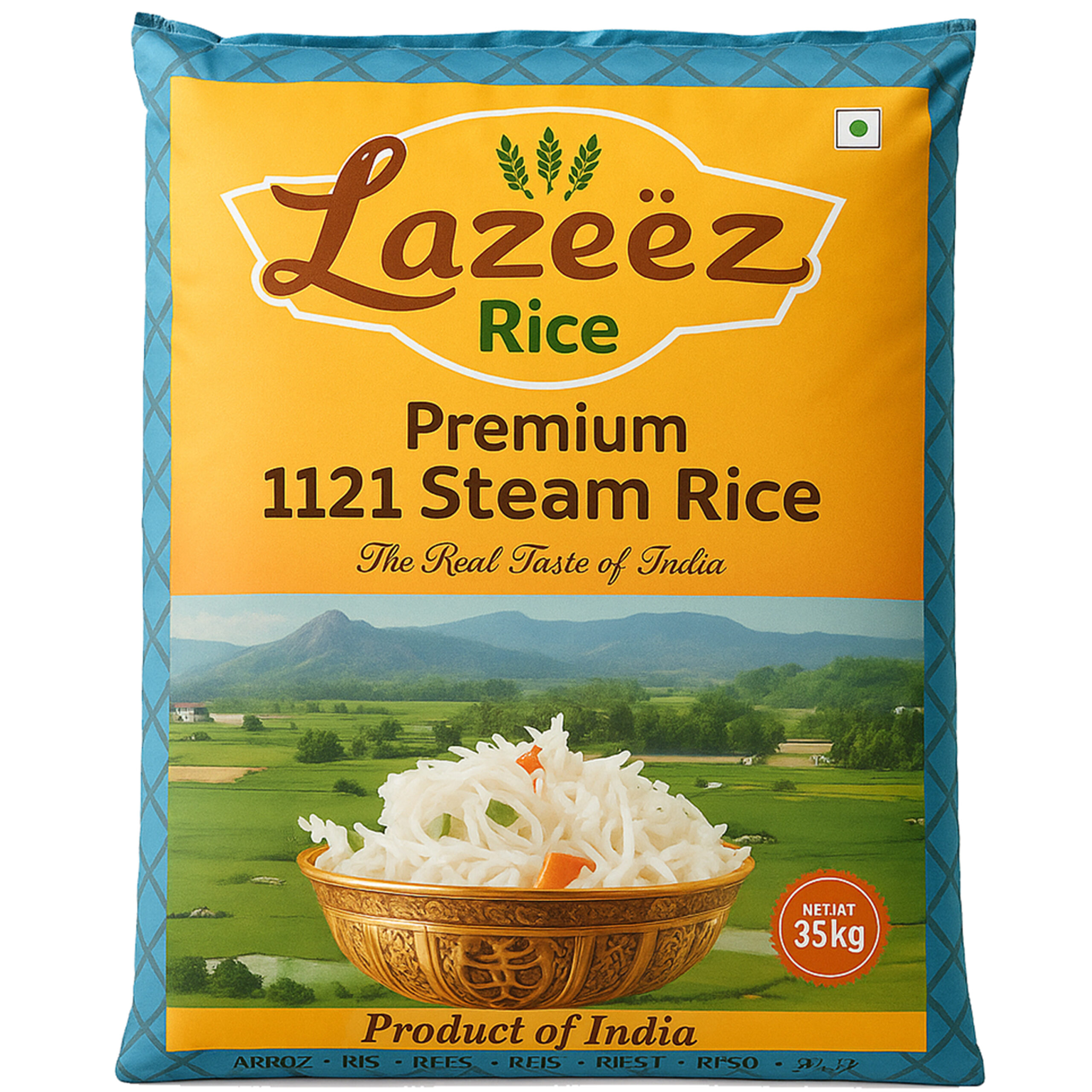 LAZEEZ PREMIUM 1121 STEAM RICE